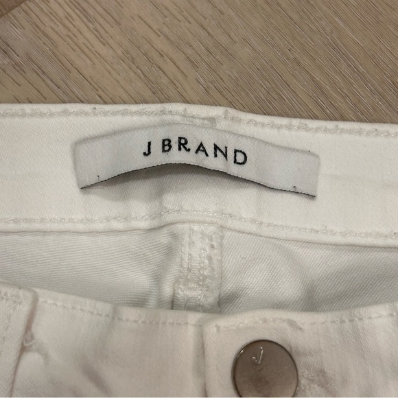 J Brand Jeans Womens Low Rise Cropped Skinny Jean white - Picture 8 of 12